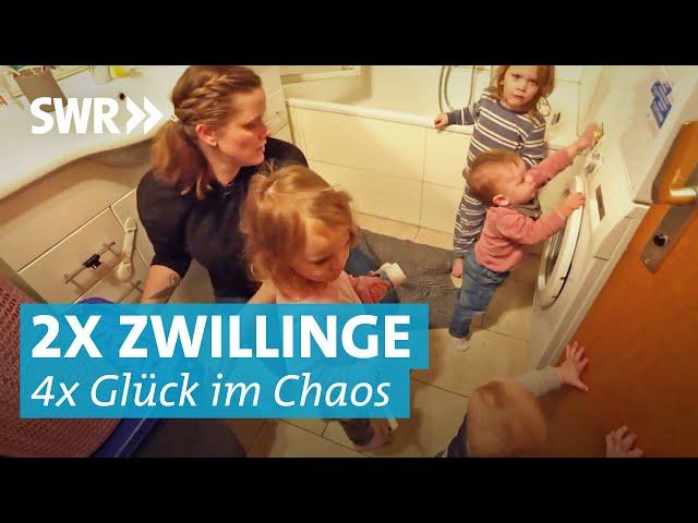 Großfamilie im Alltag: Wie man zweimal Zwillinge groß zieht