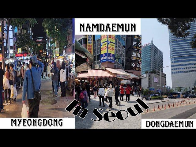 Night Markets in Seoul - Myeongdong,  Namdaemun,  Dongdaemun, Quick Tour! All about KOREA Shopping!