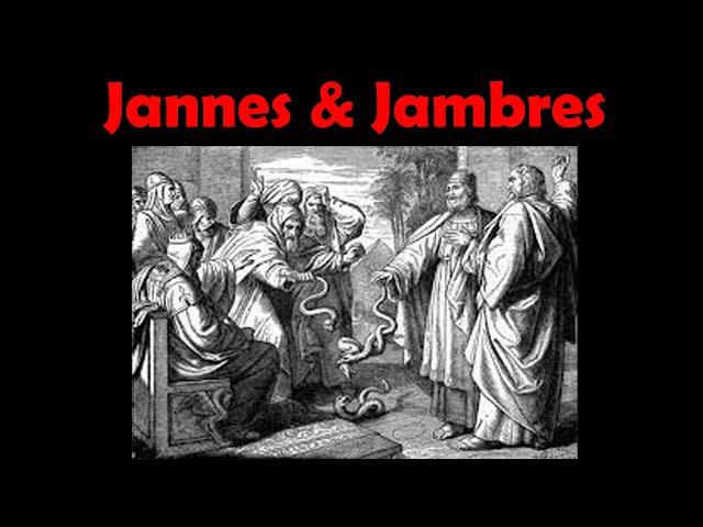 Jannes & Jambres: The Egyptian Magicians!