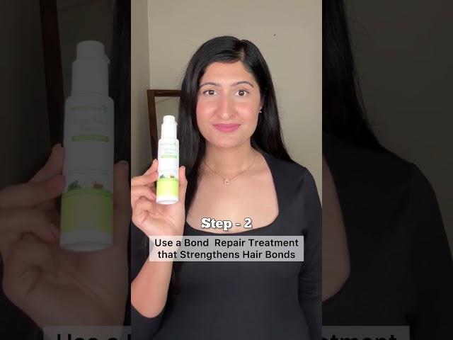 Bond Repair Routine for Damaged & Chemically Treated Hair  | 3 Steps !