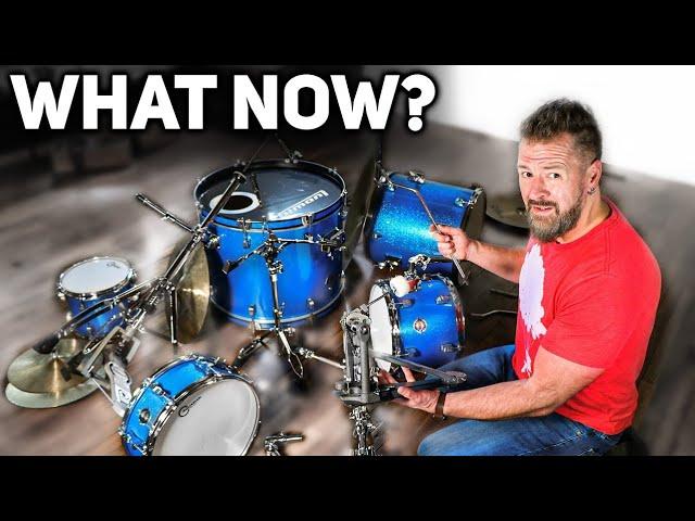 New Drum Set? START HERE (FIRST DRUM LESSON)