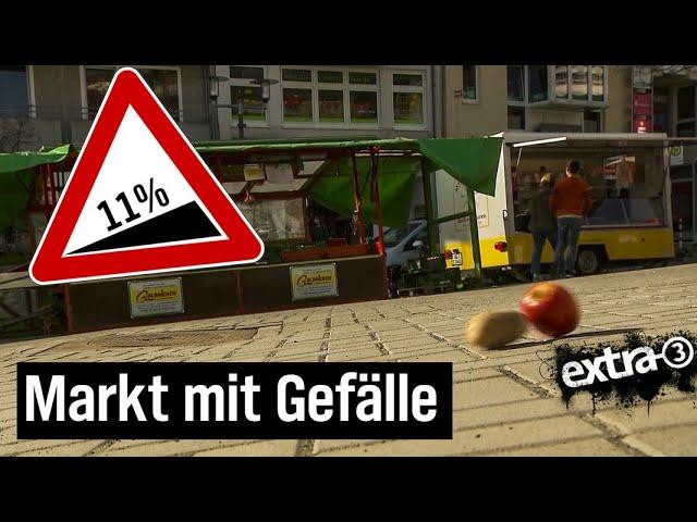 Realer Irrsinn: Schräger Marktplatz in Bergisch-Gladbach | extra 3 Spezial: Der reale Irrsinn | NDR