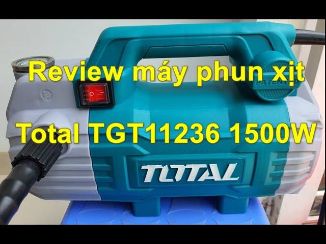 Review of pressure washer Total TG11236 1500W