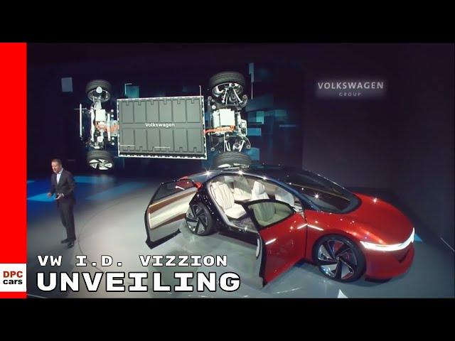 VW I.D. VIZZION Unveiling