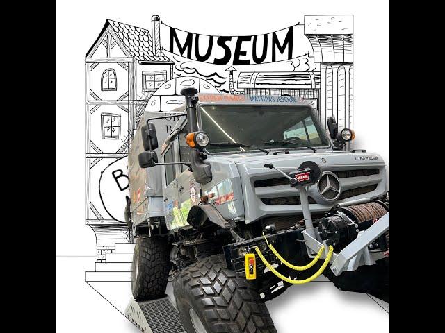 Der Parcours des Unimog-Museums - Video zum Podcast "Bitte nicht anfassen! Museum mal anders"