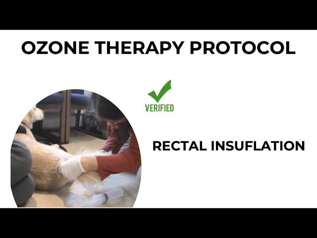 Rectal Ozone Insufflation performed by Dr Margo Roman