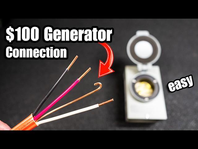 Cheap & Easy Way to Connect a Generator to Your House - Legal Too!