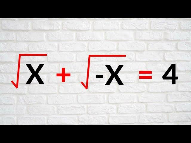 Sweden | You need to know this trick! | A Nice Algebra Problem