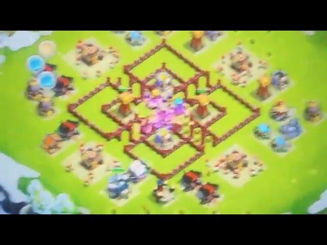 Castle clash- the clover Base!