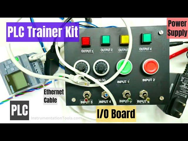 How to Make a PLC Trainer Kit? - Automation Training Setup