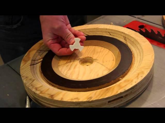 Build an electric lazy susan and recycle microwave parts (self rotating display pedestal)