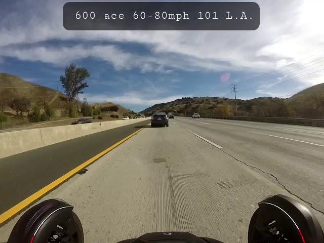 Can-Am Ryker 600 on the Freeway in L.A.