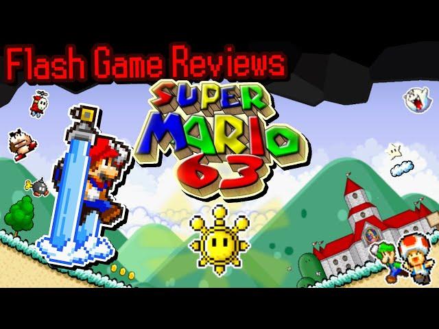 Super Mario 63 - Flash Game Review