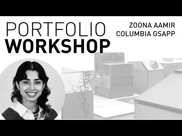 Columbia GSAPP MArch│Admitted Portfolio by Zoona Aamir