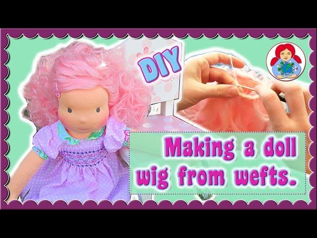 DIY | How to make a Weft Wig for your doll | Sami Doll Tutorials