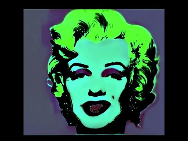 Marilyn in Shifting Disco-Colors           #art #marilyn #marilynmonroe
