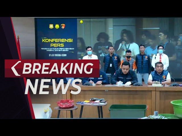 BREAKING NEWS - Konpers Kementerian ESDM & Polri soal Penambangan Ilegal Bijih Emas di Kalbar