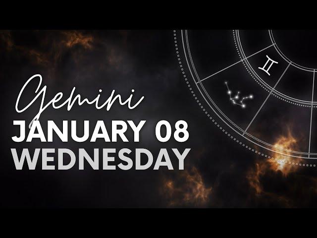 Gemini - Daily Horoscope - January 08, 2025