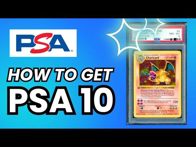 How To Get PSA 10! Master the Techniques to Clean and Prep Your Cards