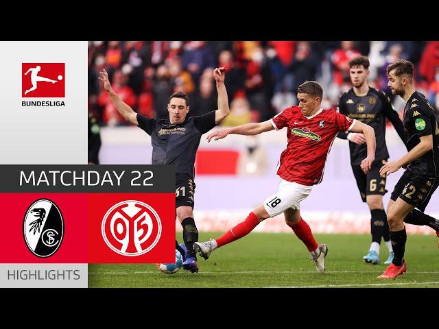 SC Freiburg - 1. FSV Mainz 05 1-1 | Highlights | Matchday 22 – Bundesliga 2021/22