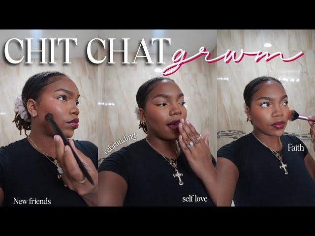 chit chat grwm: new friends, faith, 2024 recap & more | sincerely, Shalinda