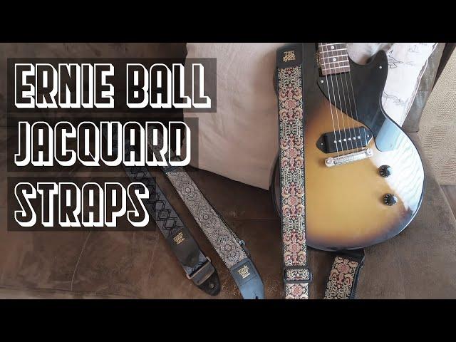 Ernie Ball | Jacquard Guitar Straps | Review