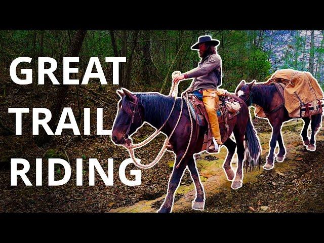 Trail Riding In Tennessee - 7000 Mile Horseback Ride