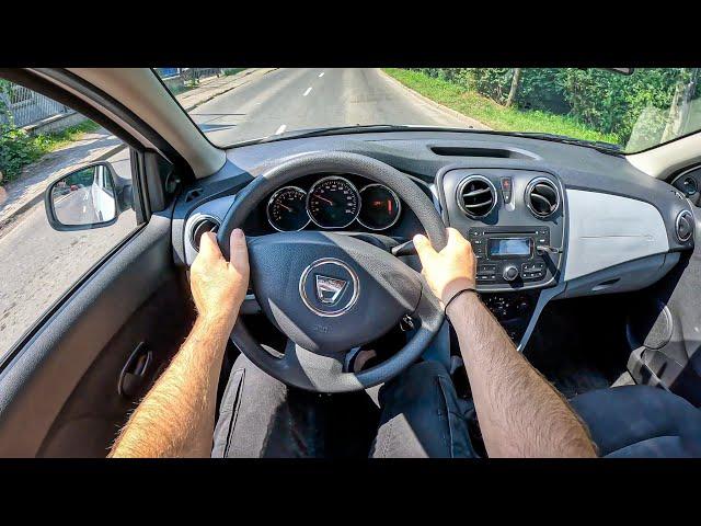 2015 Dacia Sandero II [1.2 16V 75HP]|0-100| POV Test Drive #1798 Joe Black