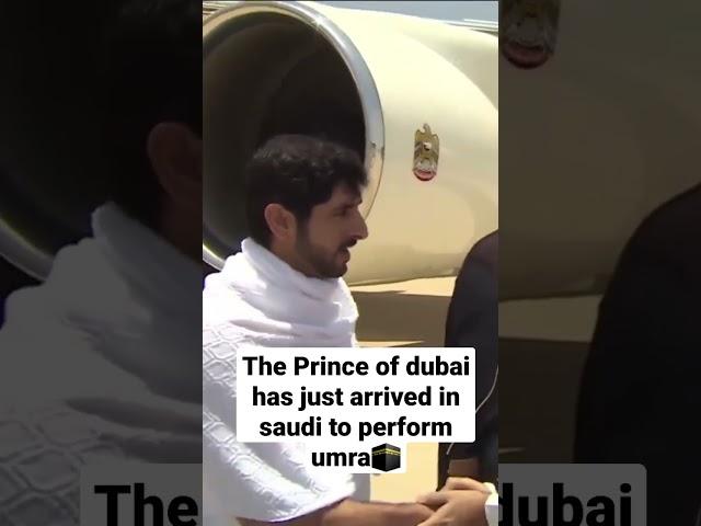 sheikh hamdan has just arrived in saudi arabia to perform umrah