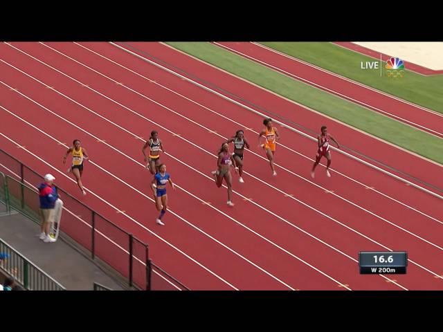 Olympic Track And Field Trials | Allyson Felix Advances To 200-Meter Semifinal