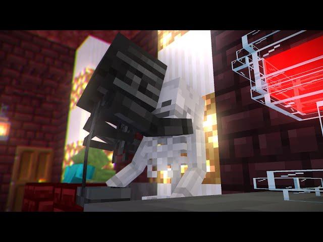 【Minecraft Animation】Wither x Skelly【マイクラアニメ】