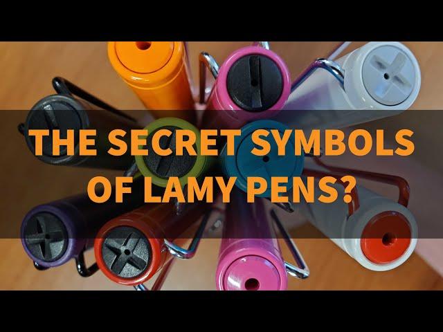 The Secret Symbols of LAMY Pens?