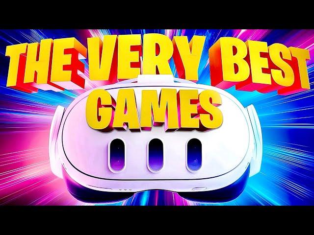 THE BEST META QUEST 3 GAMES! Top 20 Essential VR Games in 2024