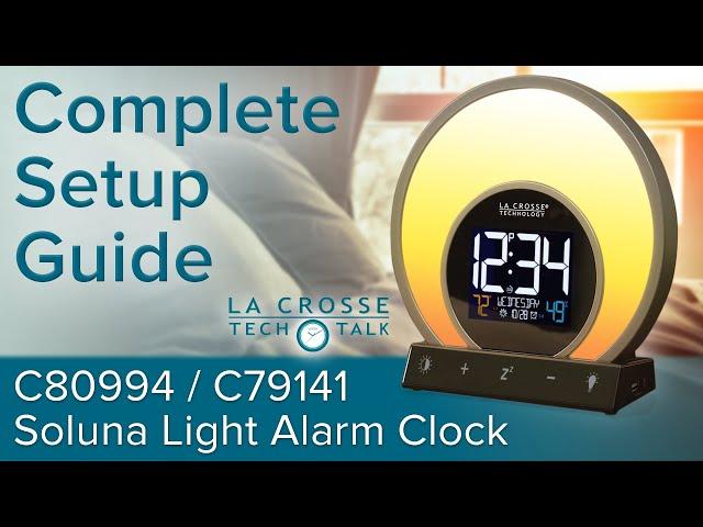 Soluna Light Alarm Clock Setup Guide