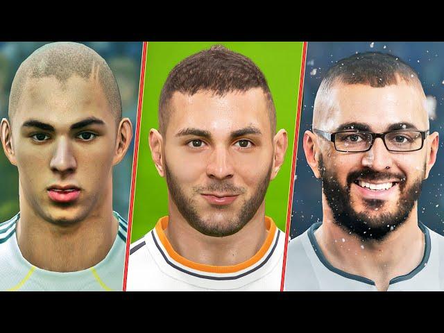  Benzema in Every PES ( 2005 - 2023 )  Evoluton of PES | Fujimarupes