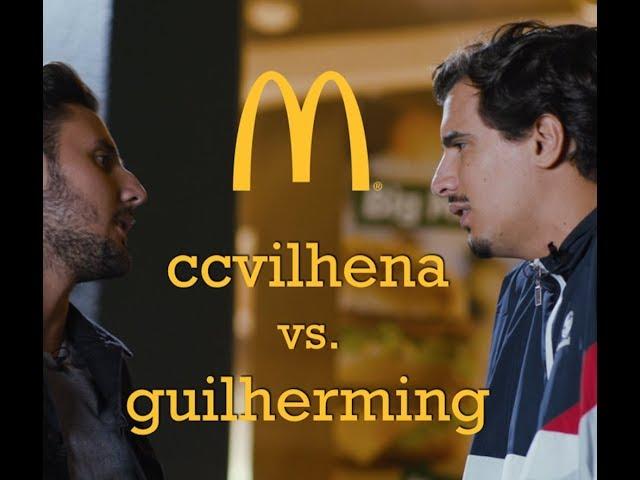 Guilherme Geirinhas vs Carlos Coutinho Vilhena: Big Mac vs Big Mac Bacon