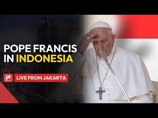 LIVE | Pope Francis in Indonesia | Meeting with Bishops, Priests, and Youth | September 4, 2024