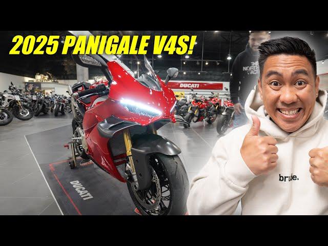 $9000 Exhaust on a 2025 Ducati Panigale V4S is insane!