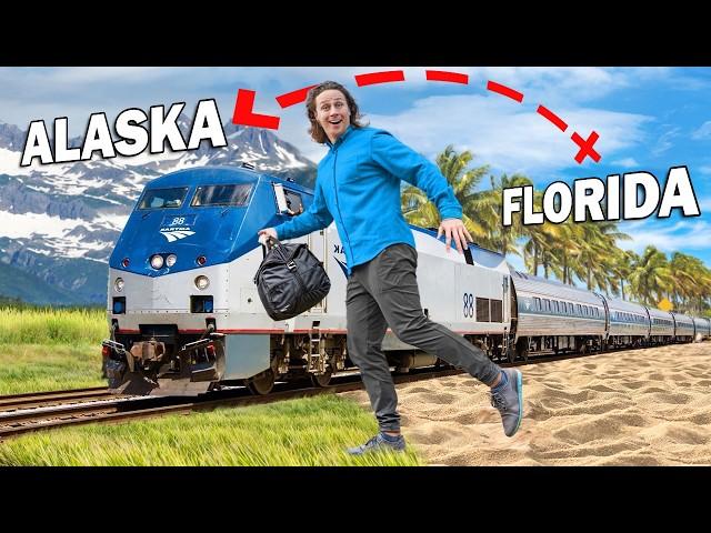 Taking the TRAIN from Miami to Alaska - FULL SERIES