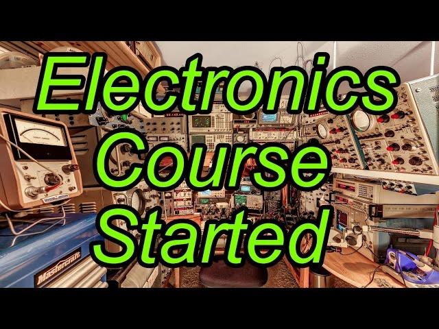 Electronics Course Has Started, and Patreon Intro