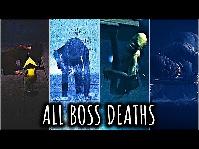 All Monster/Boss Deaths in Little Nightmares Games Series ft Gameplay 2017-2021
