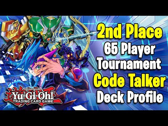 This ANIME DECK Got Me 2nd Place at a 65 Player Tournament! | Code Talker Deck Profile