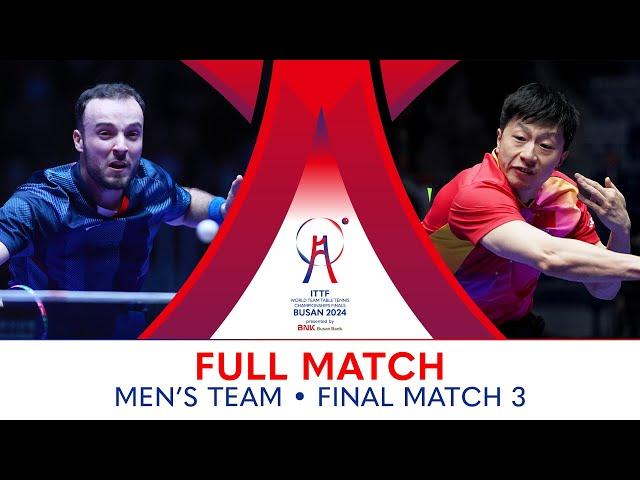 FULL MATCH | MA Long vs GAUZY Simon | MT F | #ITTFWorlds2024