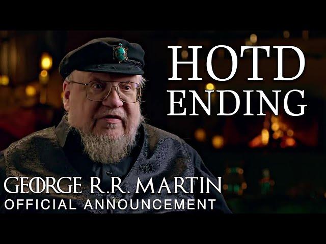 Official Announcement: George R.R. Martin Reveals A Major Update About House of the Dragon's Ending!