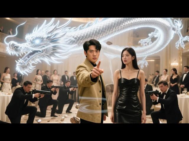 【Full】窮小夥參加宴會被羞辱，眾人等著看他笑話，怎料他輕揮一指秒殺在場八大高手，眾人嚇得當場下跪！！#短劇 #逆襲 #爽劇
