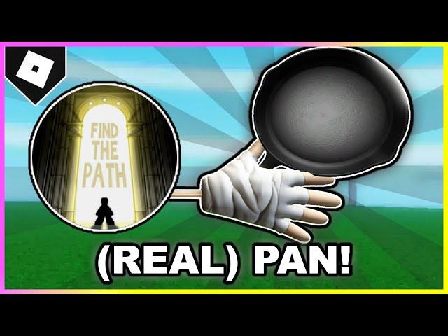 How to ACTUALLY get PAN GLOVE + "Into the Crypt" BADGE in SLAP BATTLES! [ROBLOX]