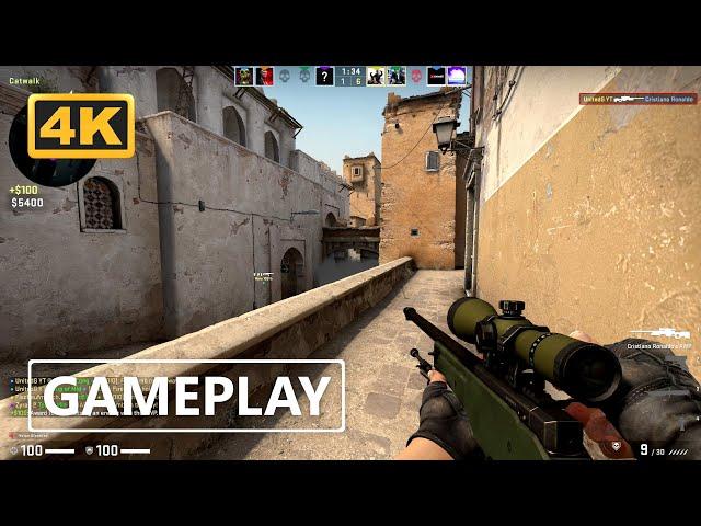 CS:GO Gameplay 4K (No Commentary)