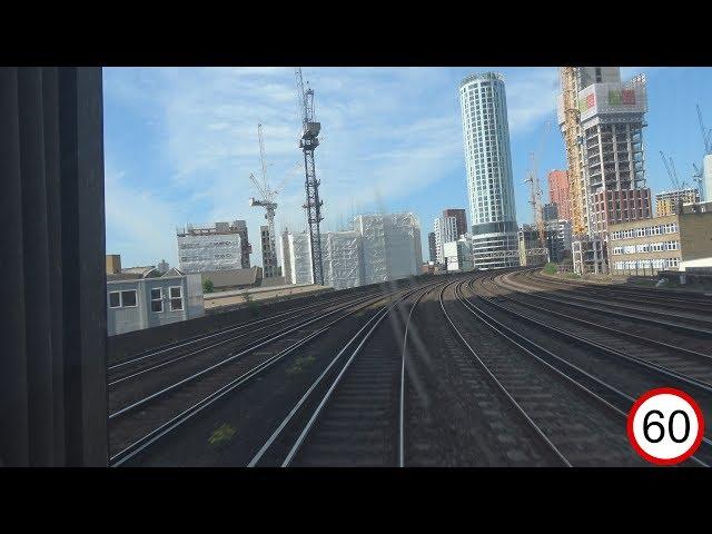 4K Cabview Class 444 029 London Waterloo - Southampton Central - 15.06.2017