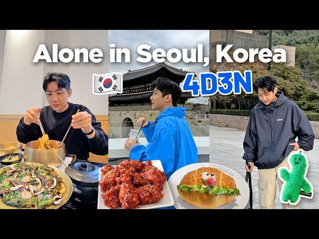 Alone in Seoul 4D3N Vlog! 一個人去韓國首爾4天3夜! 