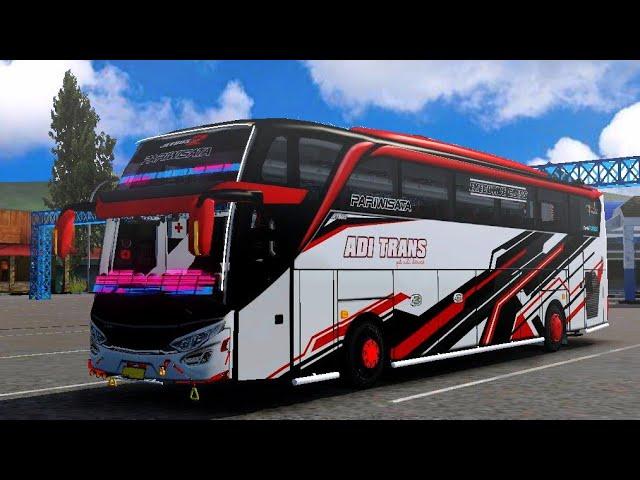 SHARE KODENAME !! VICTUS KAWE FRE FULL STROBO PJR FULL ACC RED LAMPU SEN IKUTIN STROBO|BUSSID V3.7.1